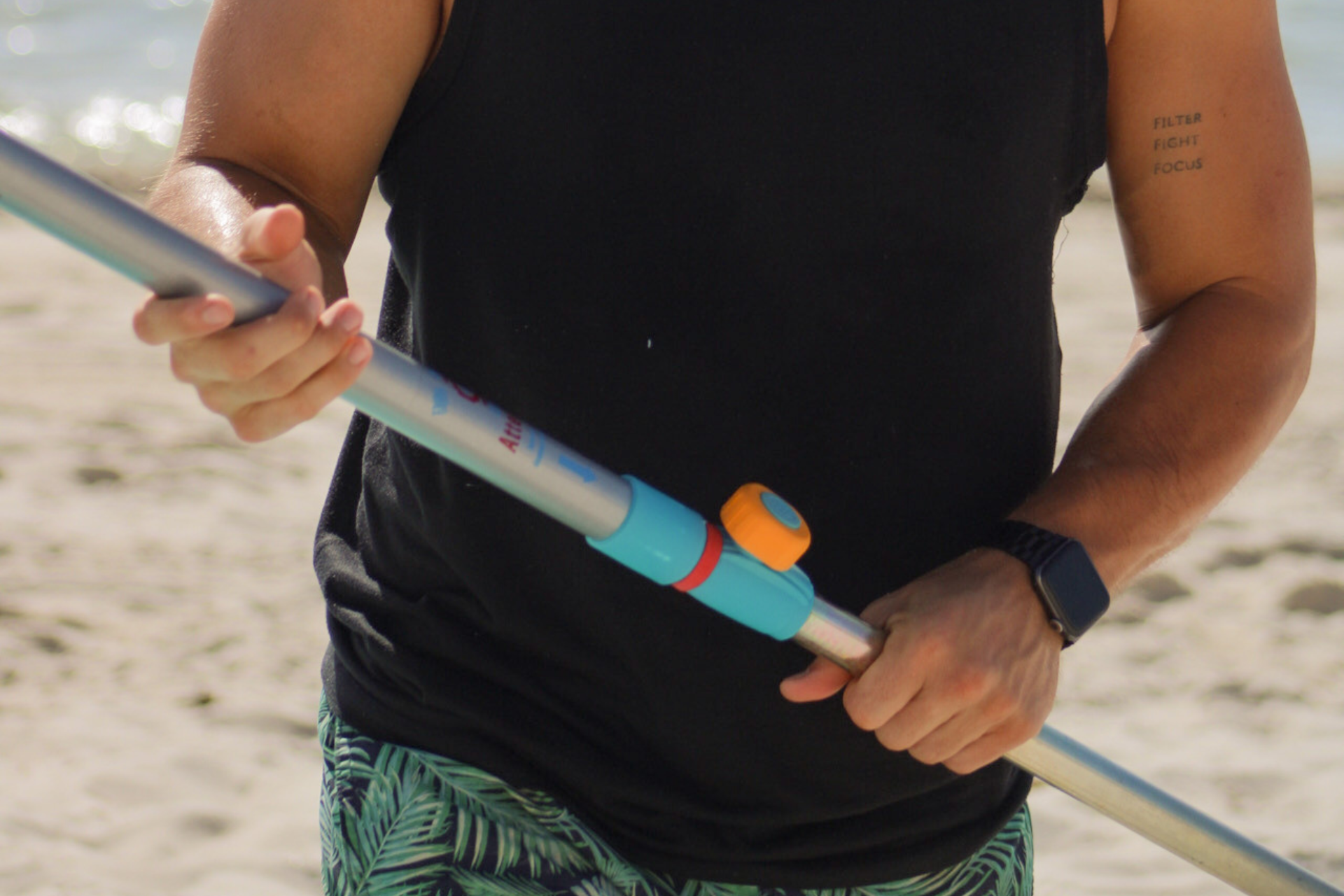 The Handy Beach Anchor Hammering Stake is made from top quality materials