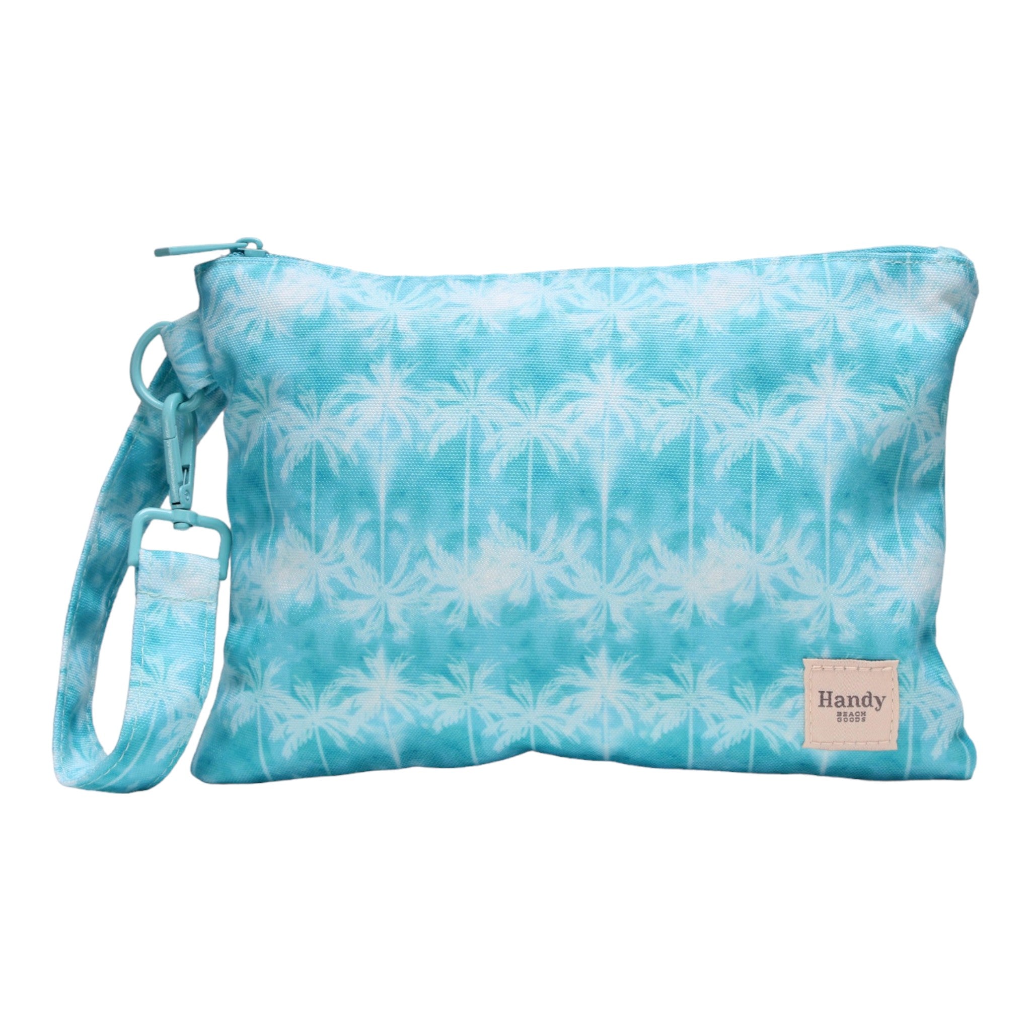 Water resistant beach wristlet bag with loop strap – Handy Beach Goods