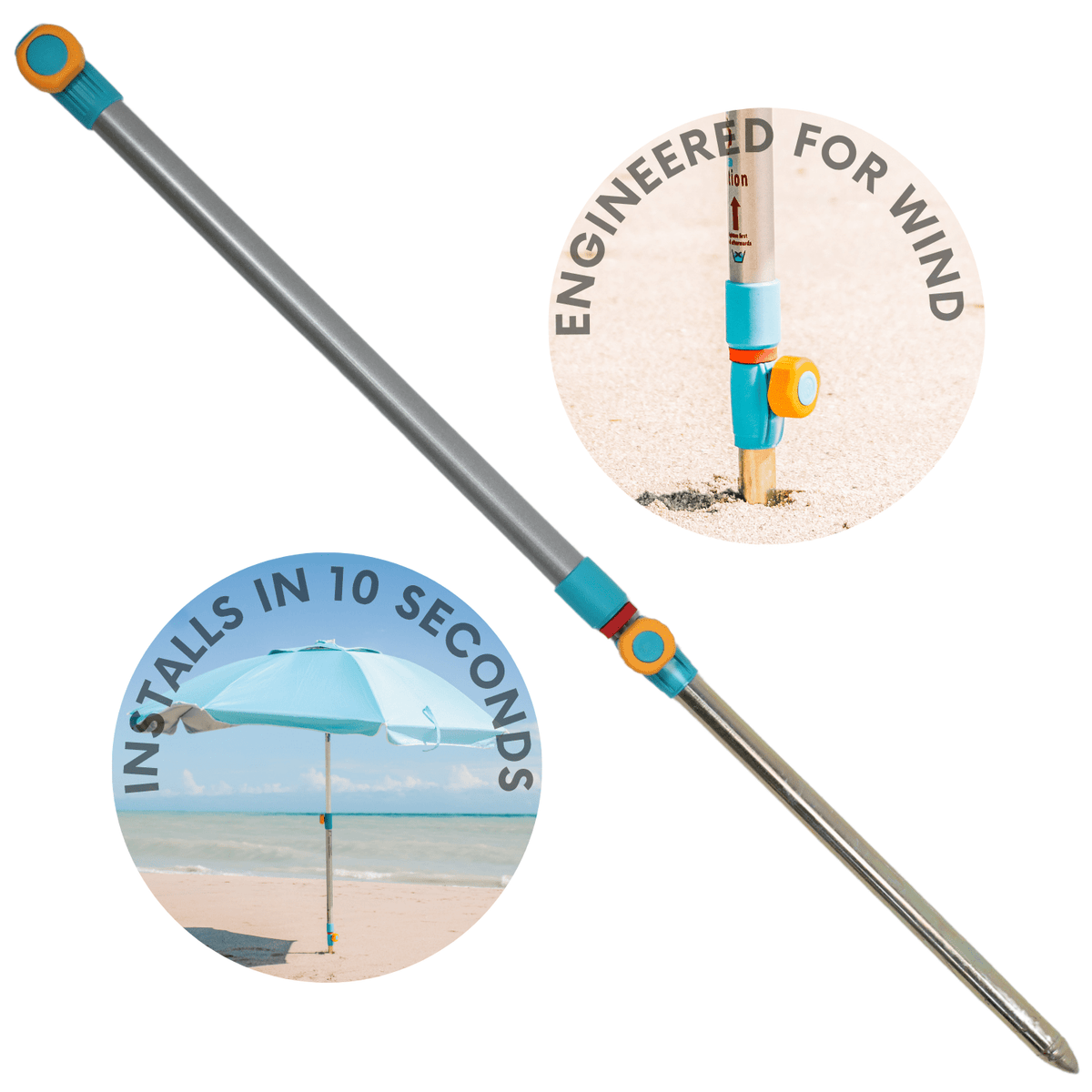 Handy Beach Goods Hammer-in Anchor