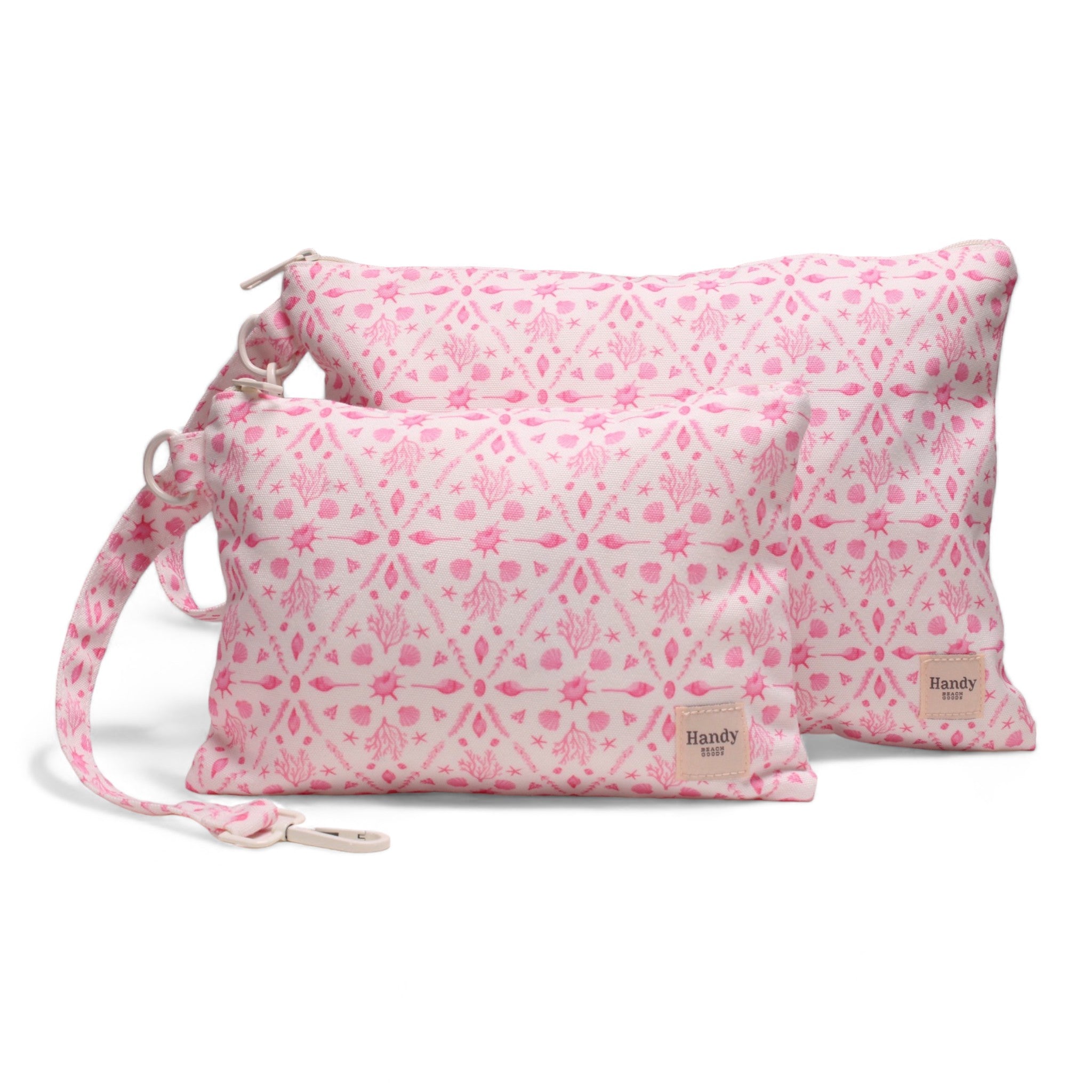 BEACH TREASURE - POUCH WITH WRISTLET BUCKLE