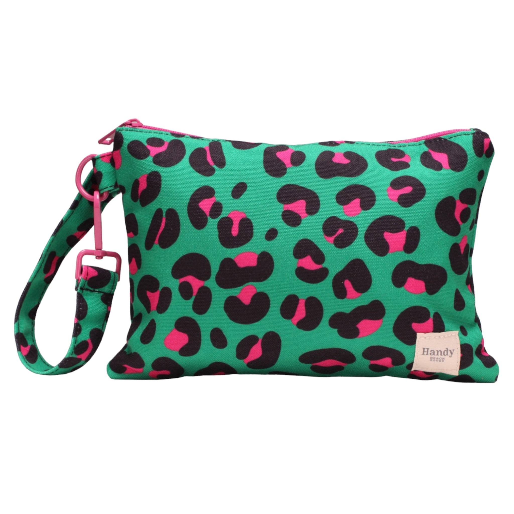 LEOPARD - POUCH WITH WRISTLET BUCKLE
