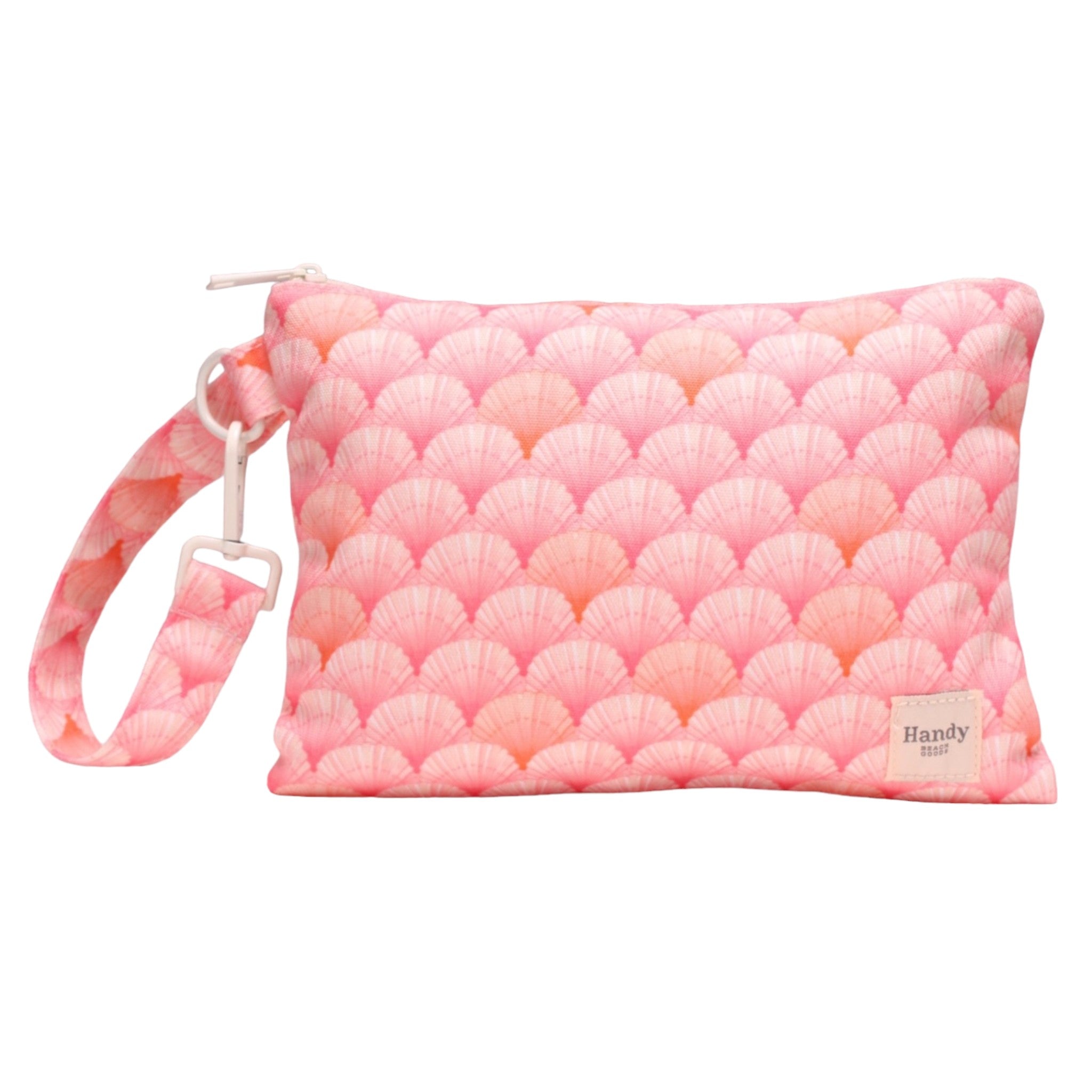PEACH SHELLS  - POUCH WITH WRISTLET BUCKLE