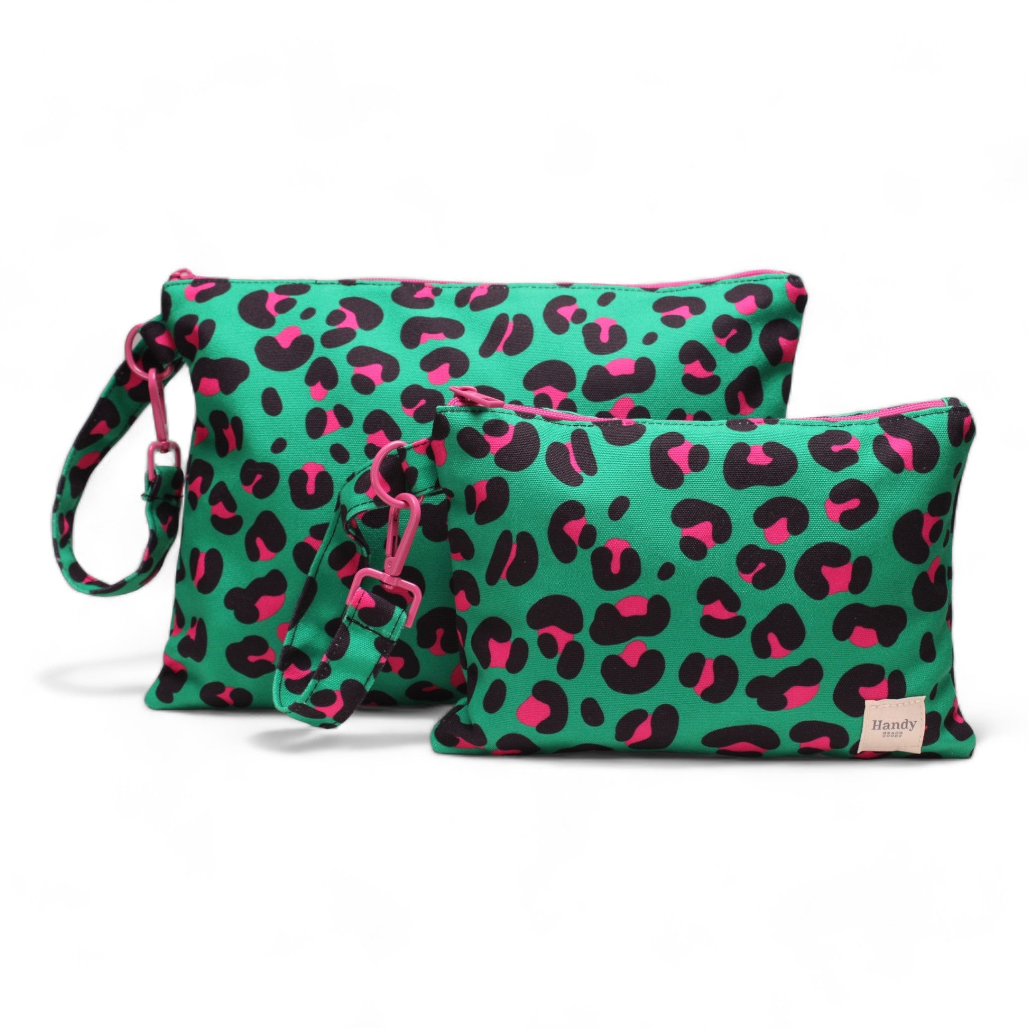 LEOPARD - POUCH WITH WRISTLET BUCKLE 